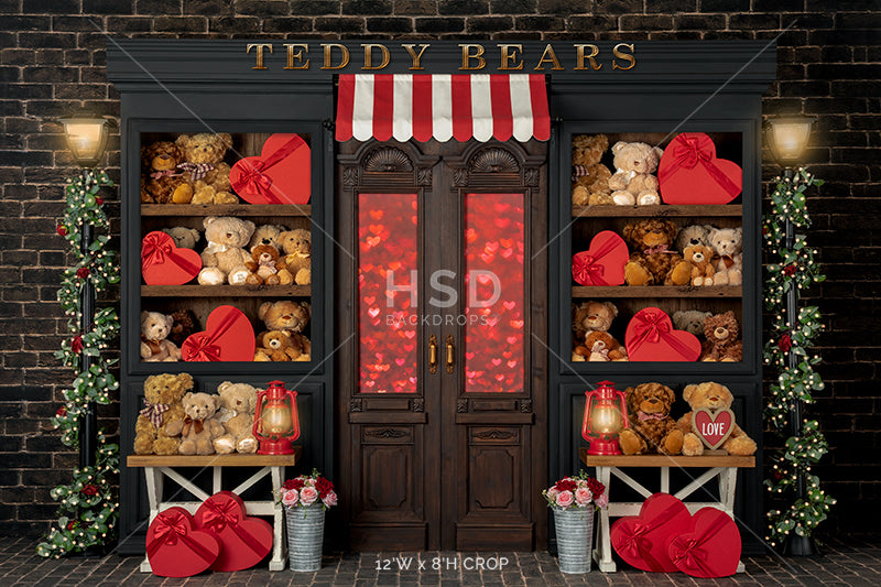 Teddy Bear Lane - HSD Photography Backdrops 