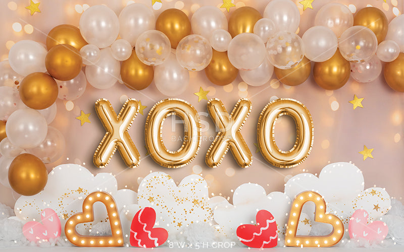 XOXO Valentine - HSD Photography Backdrops 
