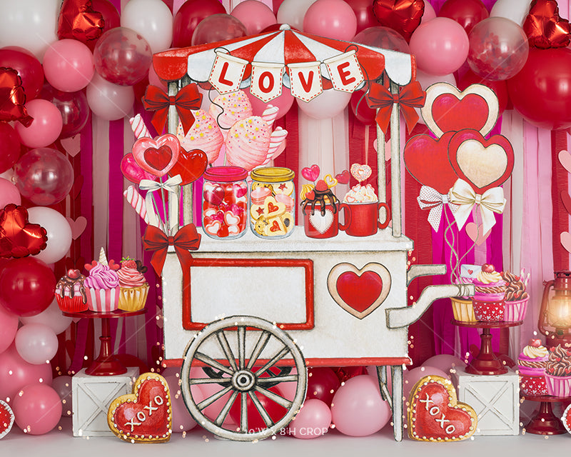 Sweetheart Cart - HSD Photography Backdrops 