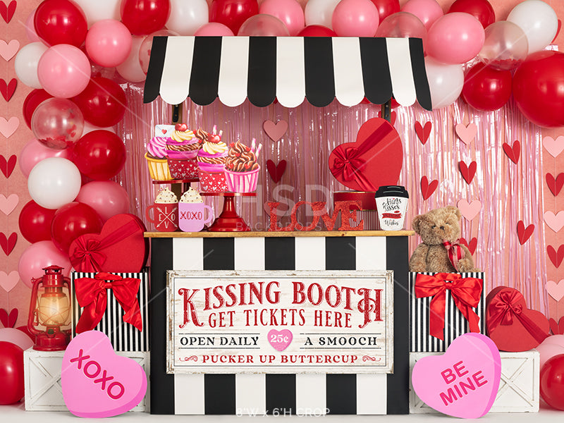 Valentine's Cupcakes & Kisses - HSD Photography Backdrops 