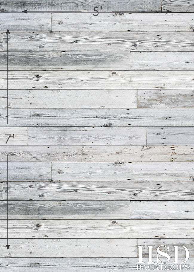 Gray Knotted Wood - HSD Photography Backdrops 