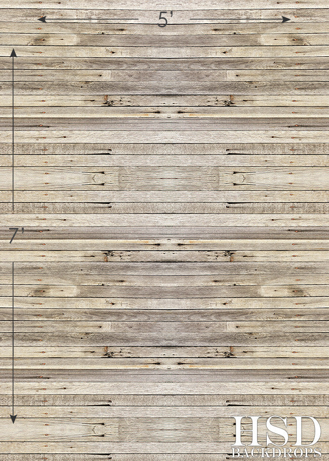 Skinny Wood Panels Floor Drop - HSD Photography Backdrops 