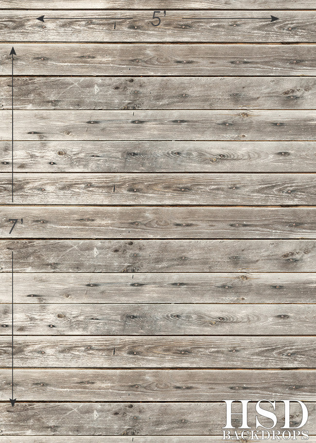 Old Wood Panels Floor Drop - HSD Photography Backdrops 