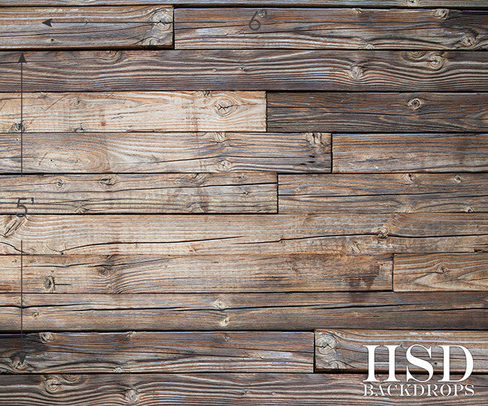 Recycled Wood Floor Drop - HSD Photography Backdrops 