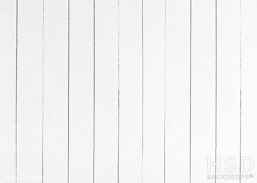 Rustic White Wood Floor Mat - HSD Photography Backdrops 