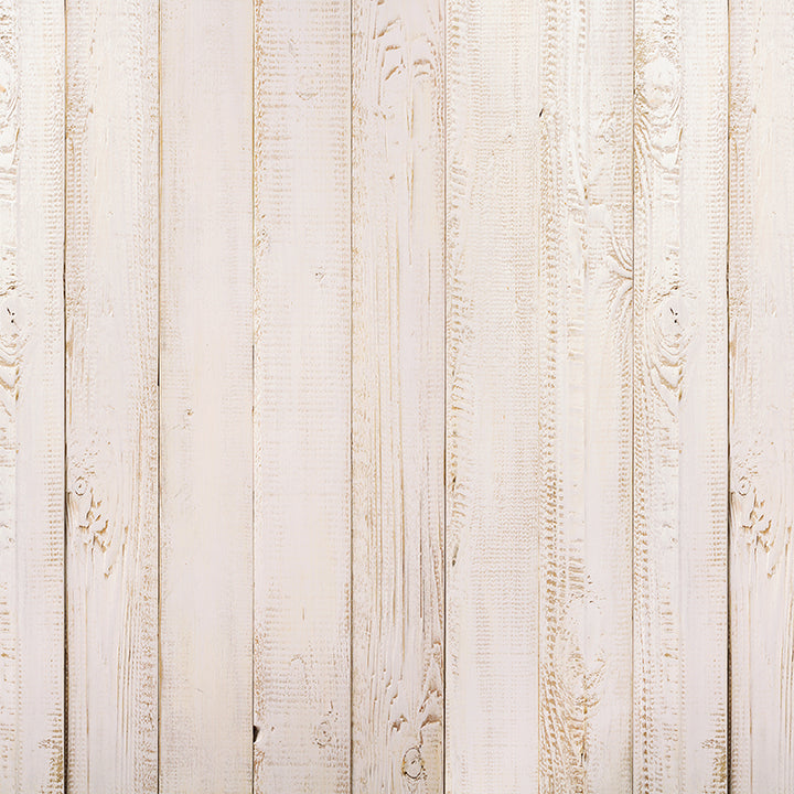 White wood floor backdrop for photography with 6" panels