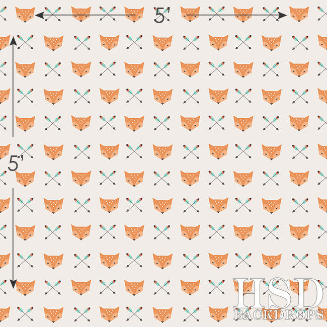 What Does the Fox Say? - HSD Photography Backdrops 