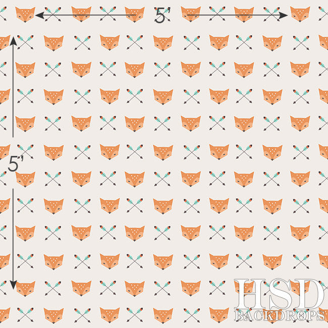 What Does the Fox Say? - HSD Photography Backdrops 