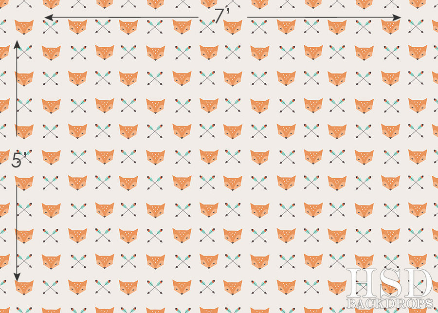 What Does the Fox Say? - HSD Photography Backdrops 