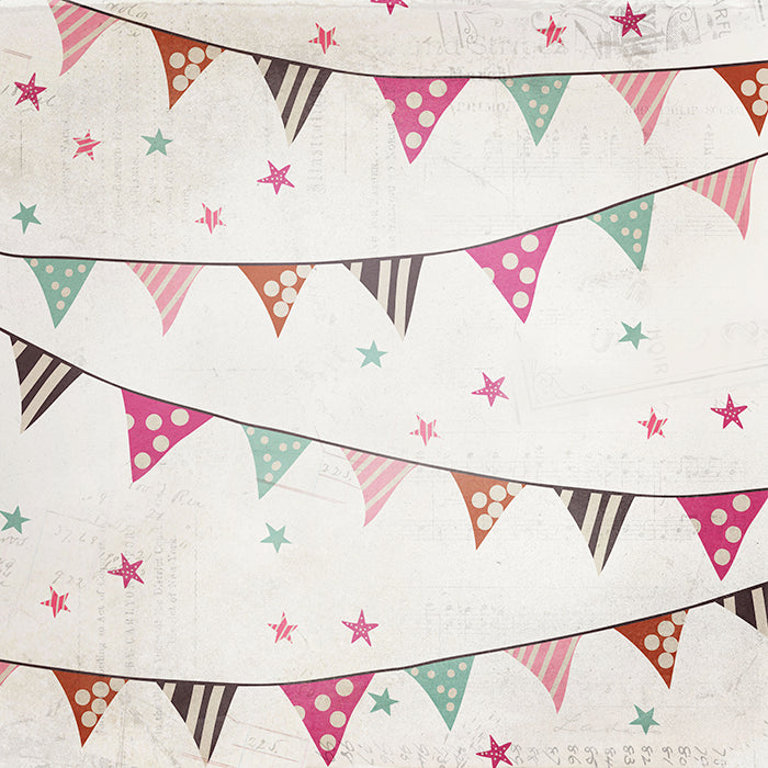 Birthday Banners Girl - HSD Photography Backdrops 