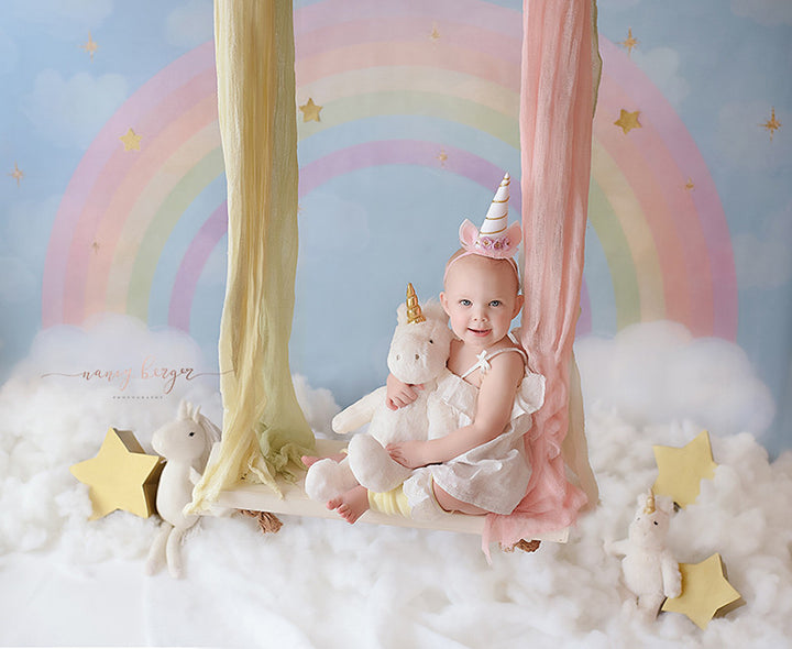 Pastel Rainbow - HSD Photography Backdrops 