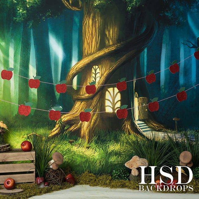 Mystical Forest Set Up - HSD Photography Backdrops 