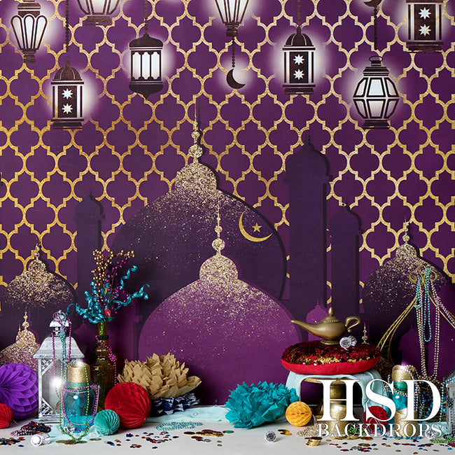 Arabian Nights Set Up - HSD Photography Backdrops 