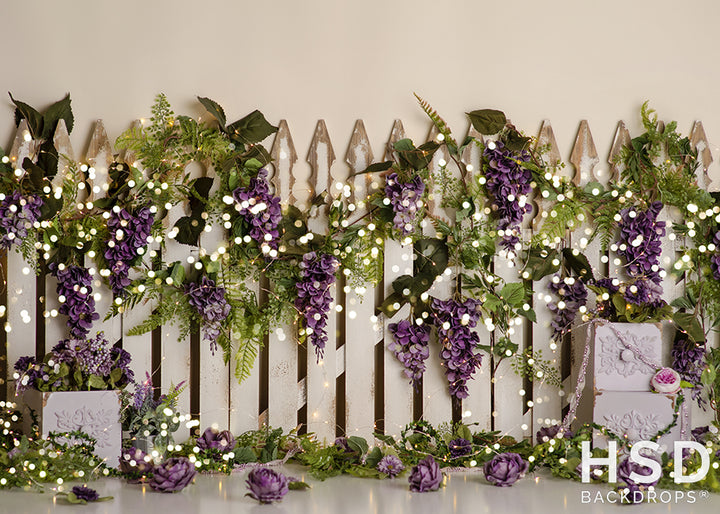 Wisteria Garden - HSD Photography Backdrops 