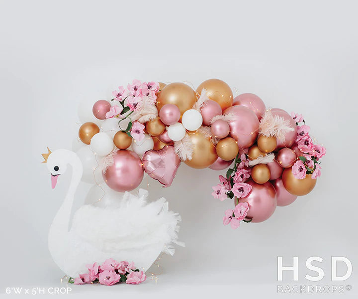 Swan Princess (CANVAS) - HSD Photography Backdrops 