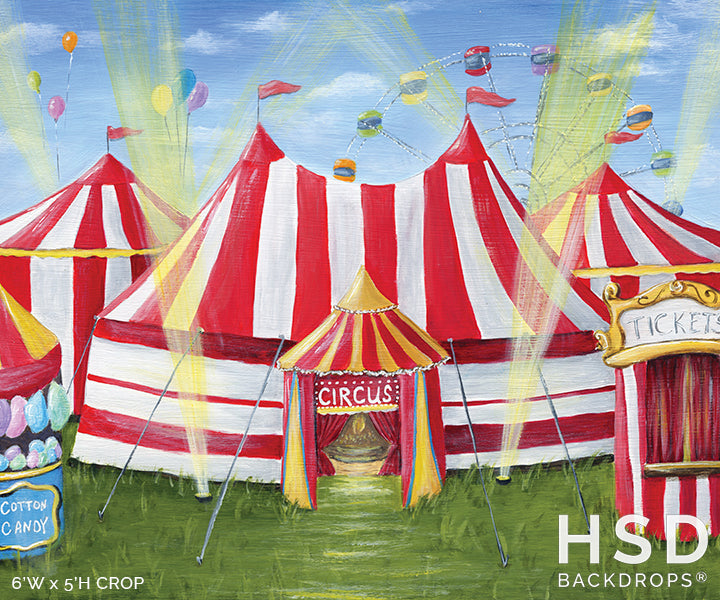 Circus Theme - HSD Photography Backdrops 