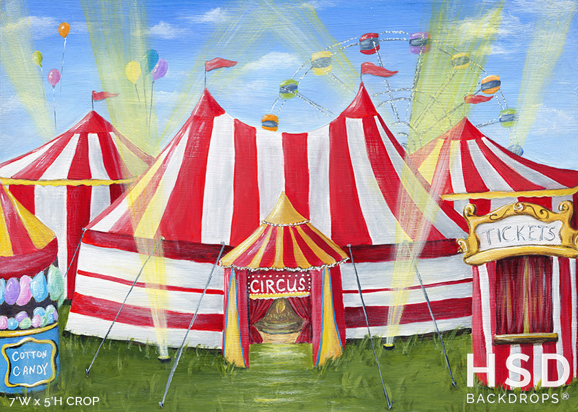 Circus Theme - HSD Photography Backdrops 