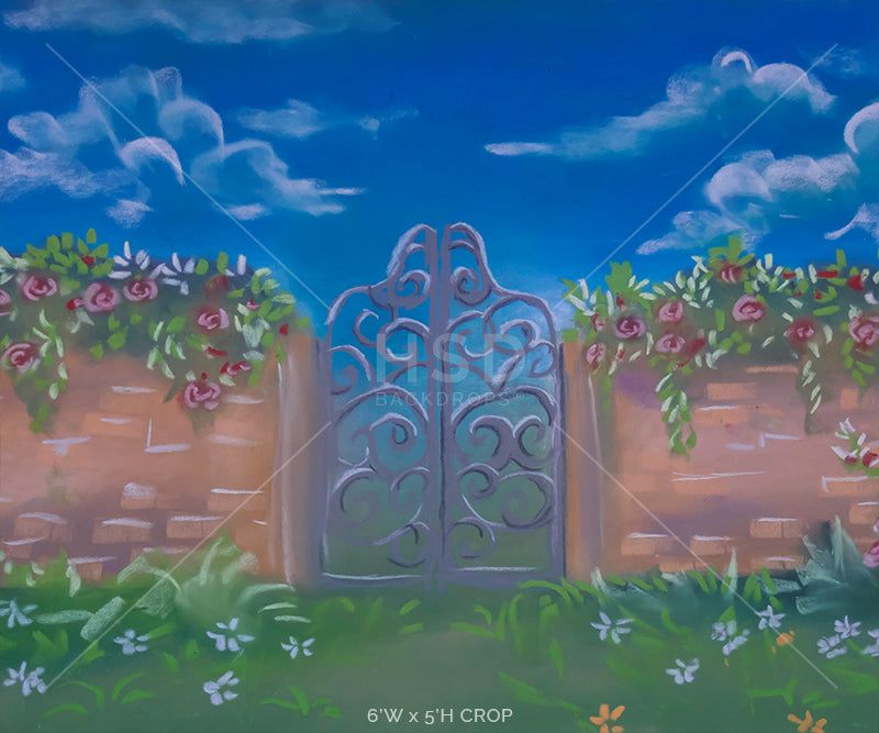 Castle Gate - HSD Photography Backdrops 