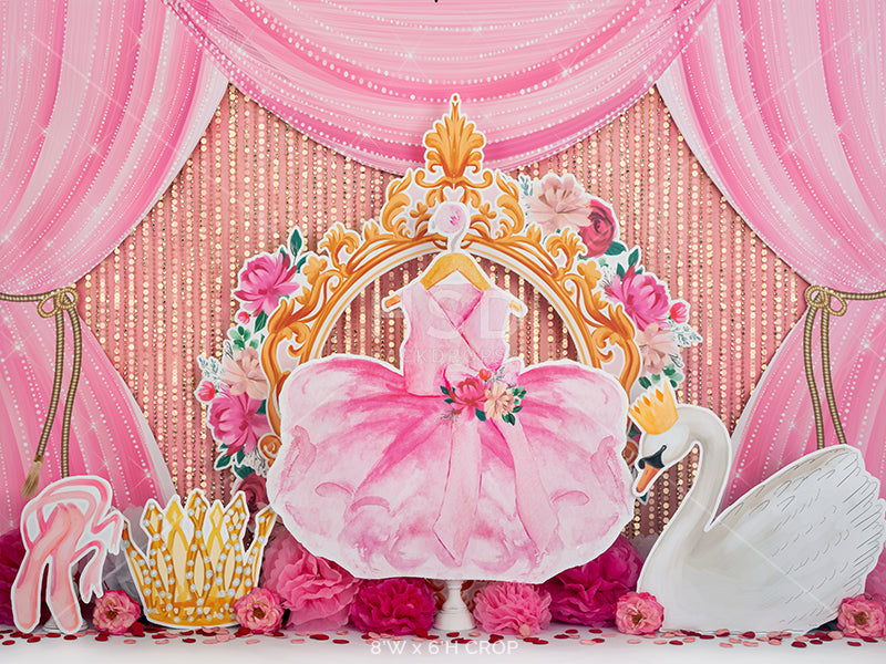 Ballerina Birthday - HSD Photography Backdrops 