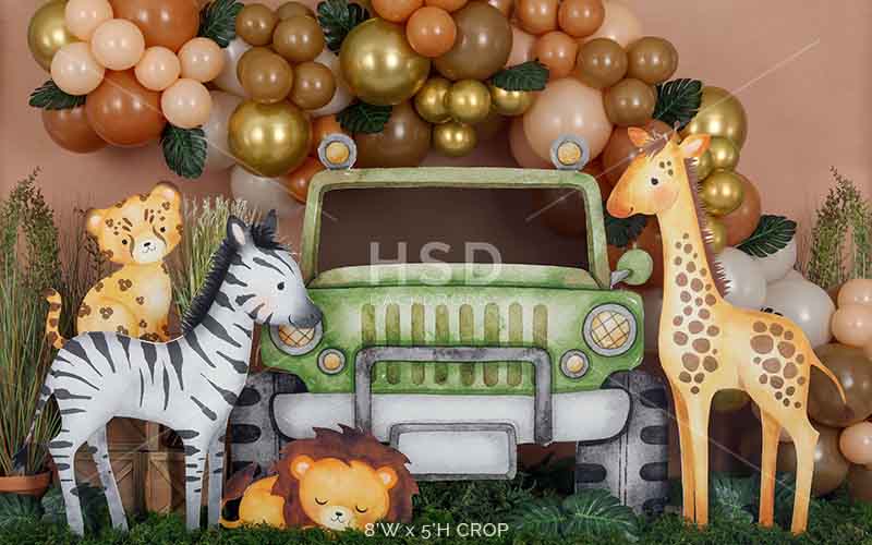 Safari party - HSD Photography Backdrops 