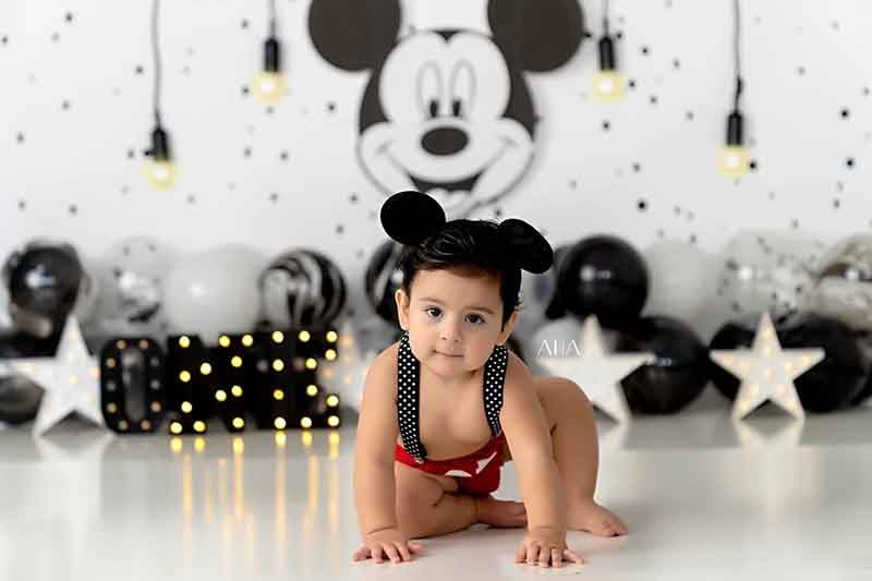 Handsome One (lights) - HSD Photography Backdrops 