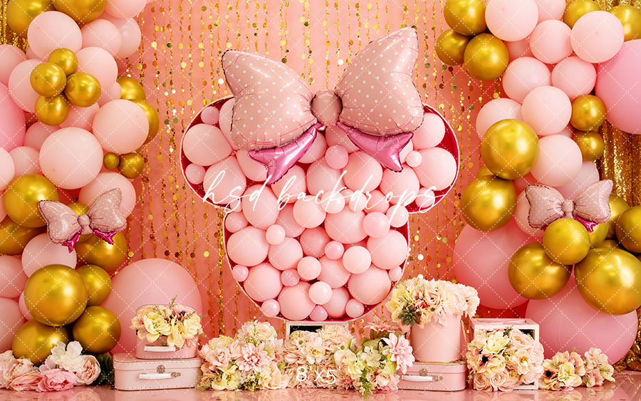 Pretty Pink Bowtique - HSD Photography Backdrops 
