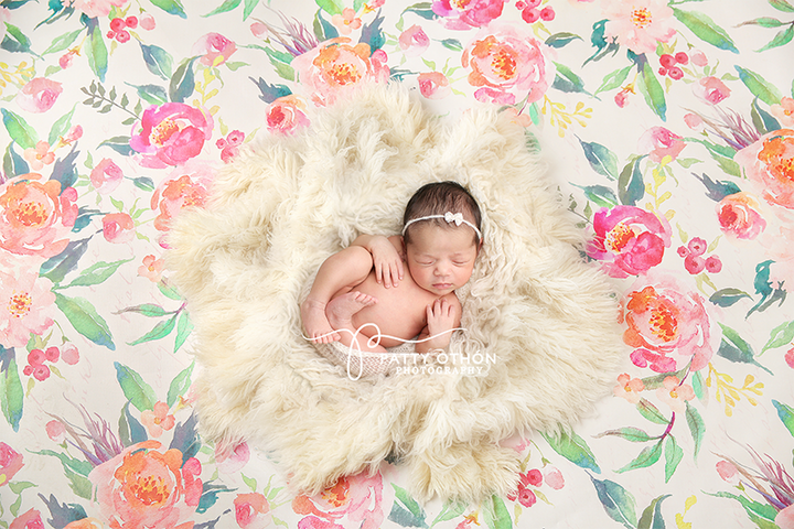 Aria Floral - HSD Photography Backdrops 