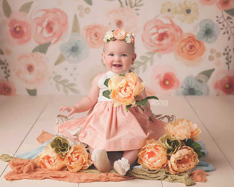 Riley Floral - HSD Photography Backdrops 