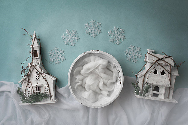 Winter Village | Baby it's Cold Outside Coll. | Digital - HSD Photography Backdrops 