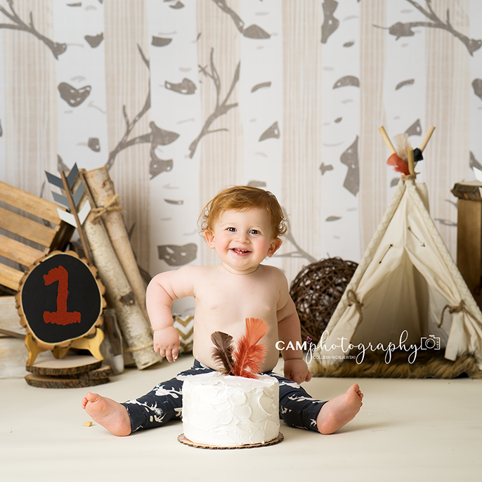 Woodland Birch Trees - HSD Photography Backdrops 