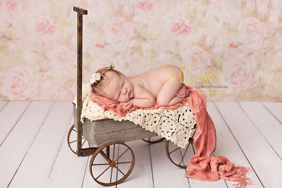 Heather Floral - HSD Photography Backdrops 